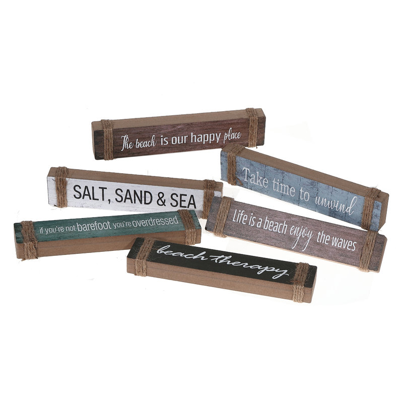Text & Numbers Box Signs & Plaques
