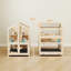 Cage pour petits animaux, cage pour animaux 3 niveaux, cage à hamster en bois