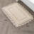 Laura Ashley Crochet Machine Washable Cotton Bath Rug-739867358-739831092