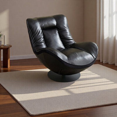 Fauteuil ergonomique pivotant à 360 ° et dossier haut