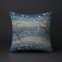 Gris / bleu / noir abstrait