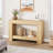 47" Farmhouse Console Table for Entryway, 2-Tier Sofa Table with Storage for Living Room & Hallway-859142388