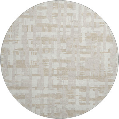 Premium Machine Washable Mayfield AMF1849 Stripes Rug