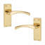 6 Sets Victorian Scroll Astrid Door Handles with 1 Pair of 3" Ball Bearing Hinges & Latches Pack - 150mm x 40mm Backplate-1608790239