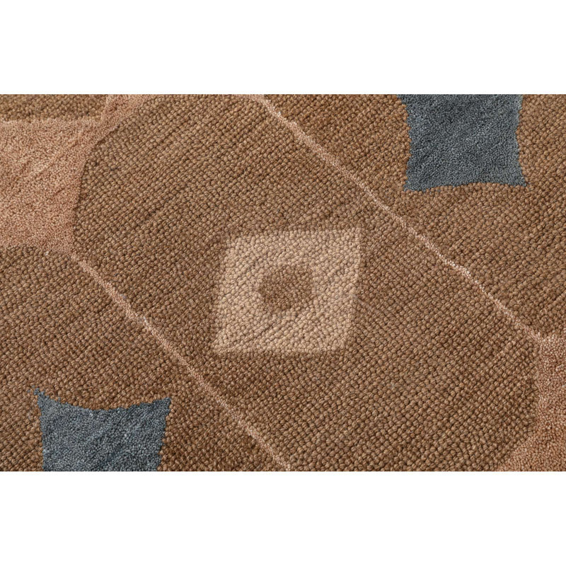 Hand Tufted Wool Lynx Rug, Rectangle 5' x 8'