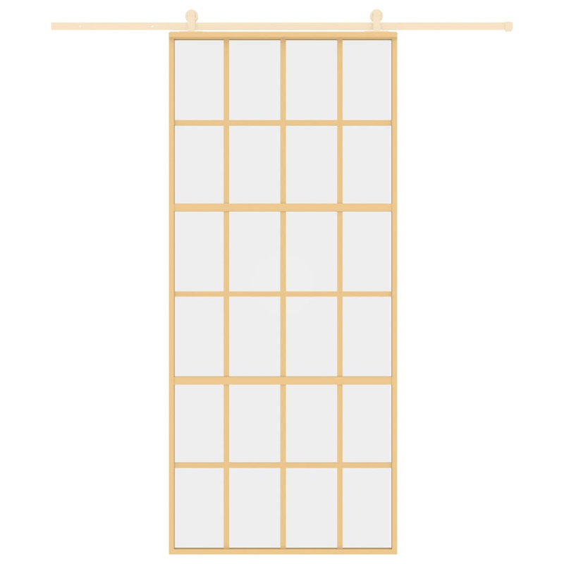 Klima Metal Sliding Doors, 205cm H x 90cm W