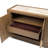 Portrait Sideboard With LED Lights - Sienna Brown