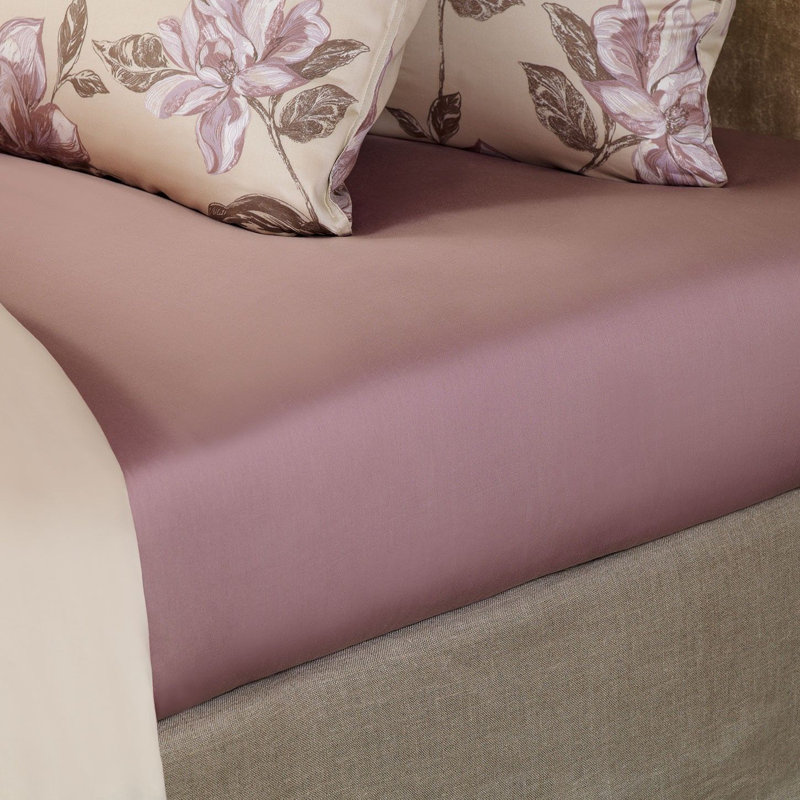 Milena Percale Sheet Set, Twin Flat Sheet
