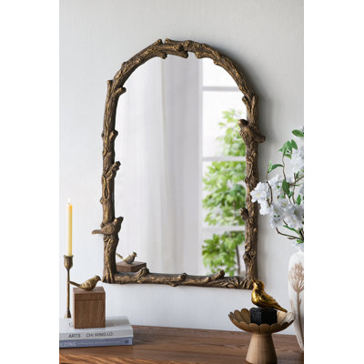 Miroir décoratif, miroir mural arqué pour chambre à coucher, salon