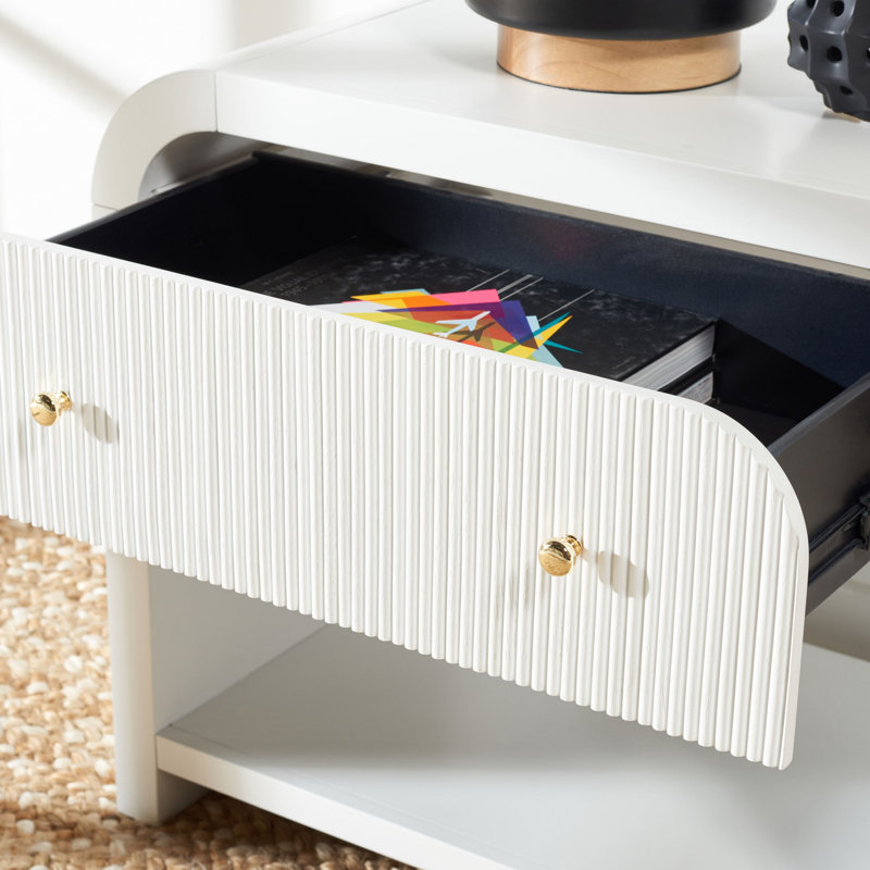 Liabella 1 - Drawer Nightstand, White
