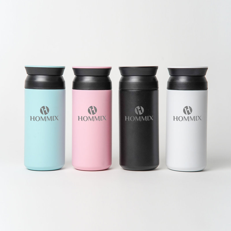 Ceramic Coated Travel Cup - White