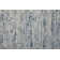 Brighton Hand Knotted Abstract Area Rug in Blue/Ivory