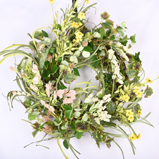Handcrafted Faux Silk 30'' Wreath