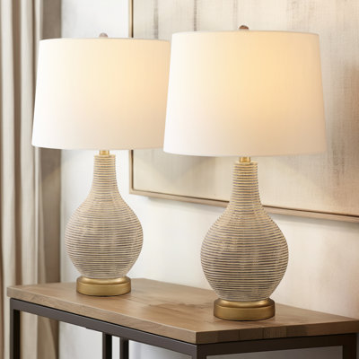 Platt Resin Table Lamp