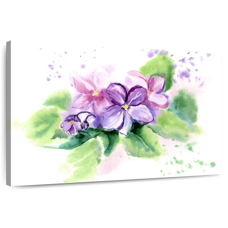 Sweet Violets, H 32 po x l 48 po
