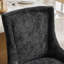Chaises de salle à manger modernes en chenille-468334329