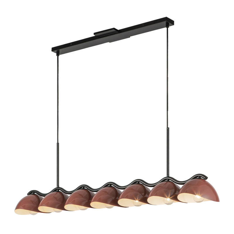 Atlas 42-In Linear Pendant, Black