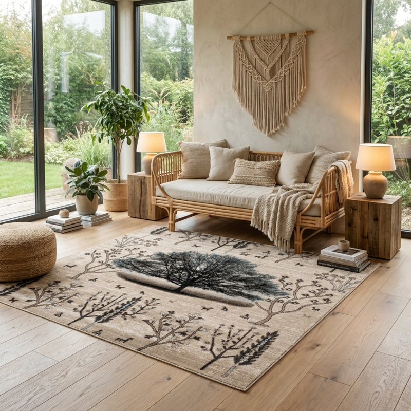 Tapis Botkins, Rectangle 5 pi 3 po x 8 pi