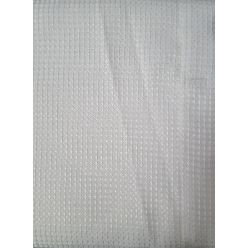Anghard Solid Color Single Shower Curtain, White