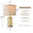 Corinna Resin Table Lamp