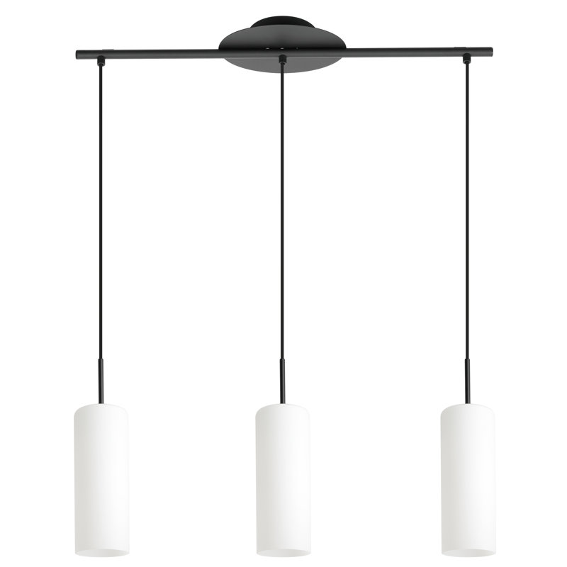 Luminaire suspendu pour îlot de cuisine 3 lumières Troy