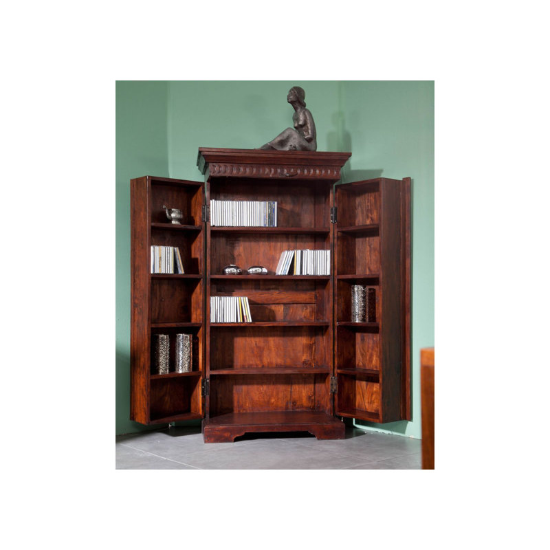 Oxford 2 Door Solid Wood Wardrobe, Nougat