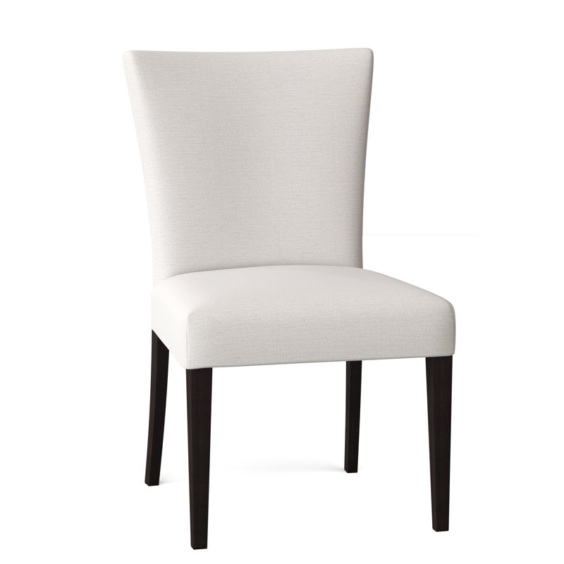 Jazla 20'' H Upholstered Side Chair, Espresso, Pine