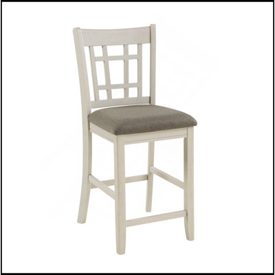 Ensemble de chaises de salle à manger décontractées à hauteur de comptoir de 2 pièces