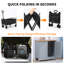 Wagon Wagons Wagons pliable, utilitaire pliable Takywep avec roues tout-terrain, porte-gobelets et poignée réglable