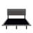 Innovative Modern LED-Lit Upholstered Floating Bed Frame-617562272-617562273