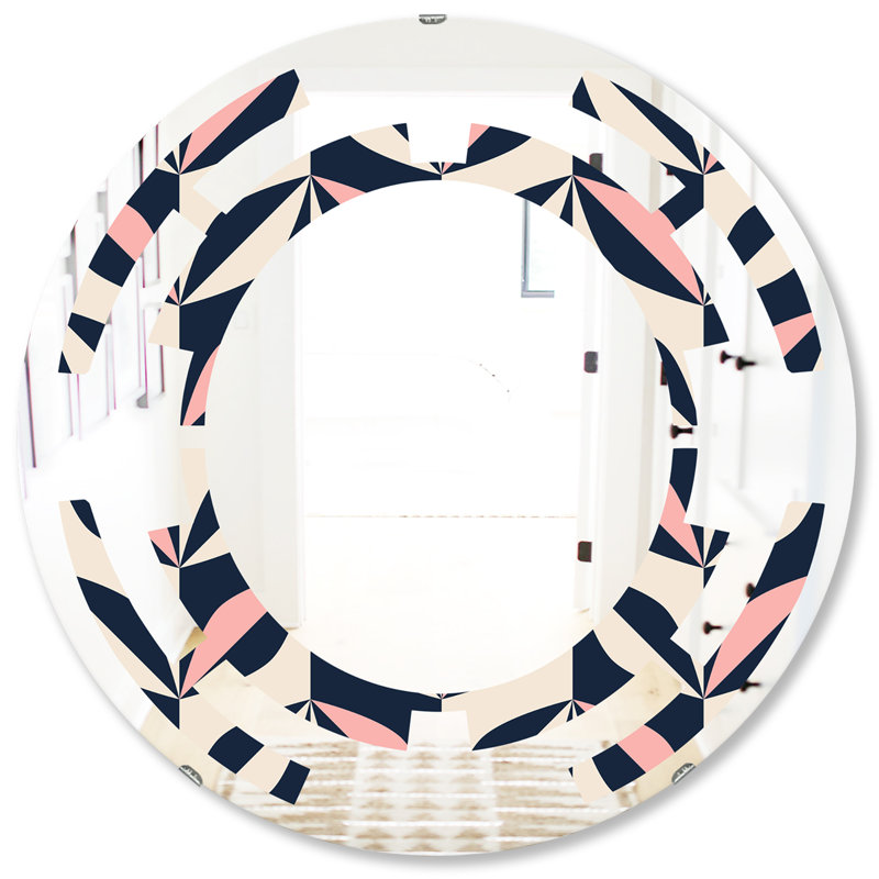 Miroir mural Floral, 31,5 po x 31,5 po