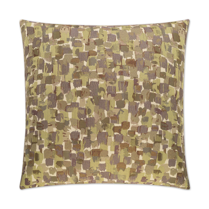 Expressionist Pillow Cover & Insert, Stone, Square 20"