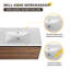 Meuble-lavabo flottant simple 36 po avec lavabo en résine, meuble-lavabo mural 2 portes-952365134-952365133