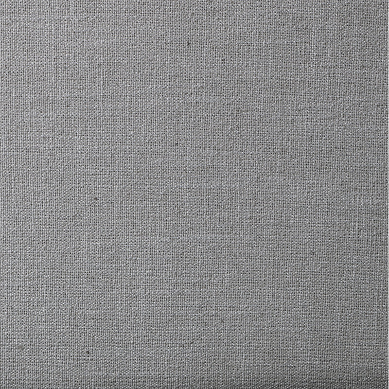 Chamblis Upholstered Wingback Bed, Full / Double, Grey Linen Textured Fabric