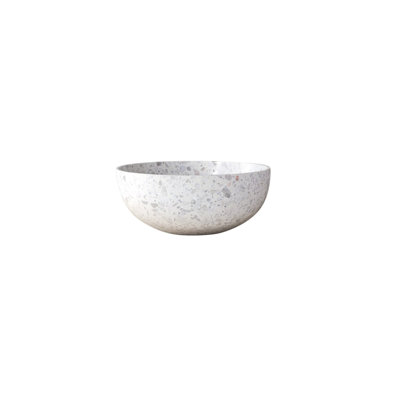 Elea Round Brown Premium Terrazzo Bathroom Sink