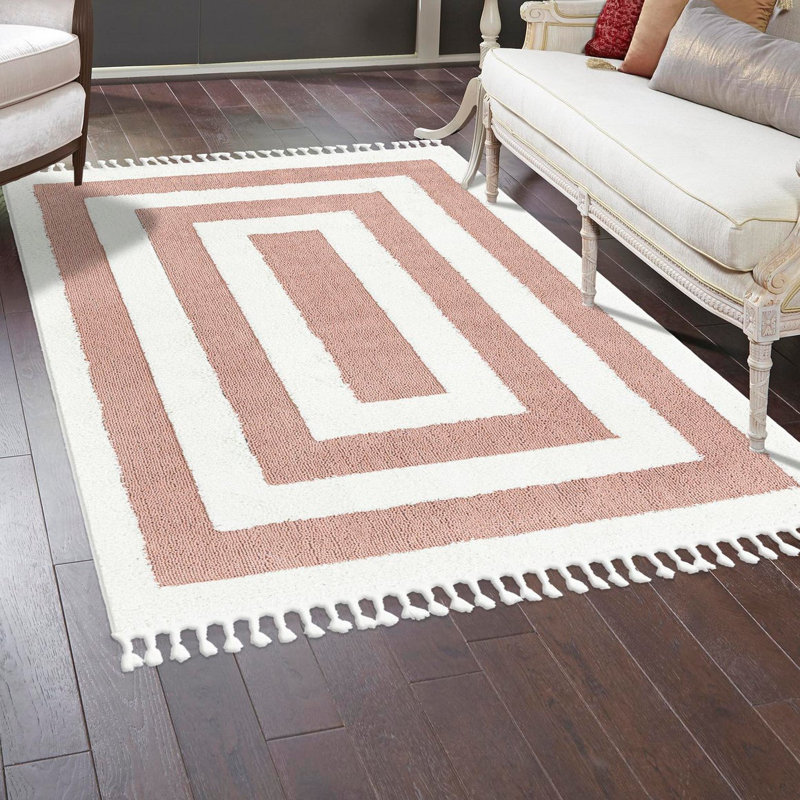 Geometric Indoor Rug, Rectangle 10' x 14'1"