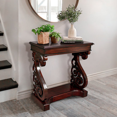 Mucha 35.5'' Solid Wood Console Table