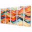 Onorina - art mural vagues - ensemble d'art mural moderne-837007111-837007110