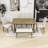 Tunnelhill 6-Piece Dining Set, Spacious Table with 4 Cushioned Chairs and Comfortable Bench-1562061925