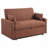Westwind Copper Upholstered Sleeper Sofa Bed