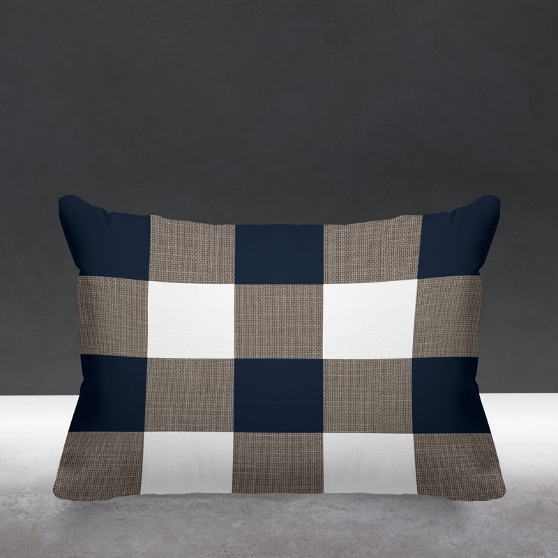 Coussin intérieur / extérieur Jeb Farm House, Ombre