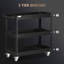 Chariot utilitaire avec roues H 29,9 po x l 32,7 po