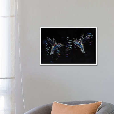 Hummingbirds 1 Piece Wall Art on Canvas