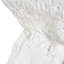Table d'appoint d'extérieur Paito Modern Minimalist Mgo, blanc