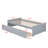 Compact Bed Solution With Pull-Out Storage Drawers-1567570205