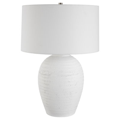 Lampe de table en céramique Stannos Tamica