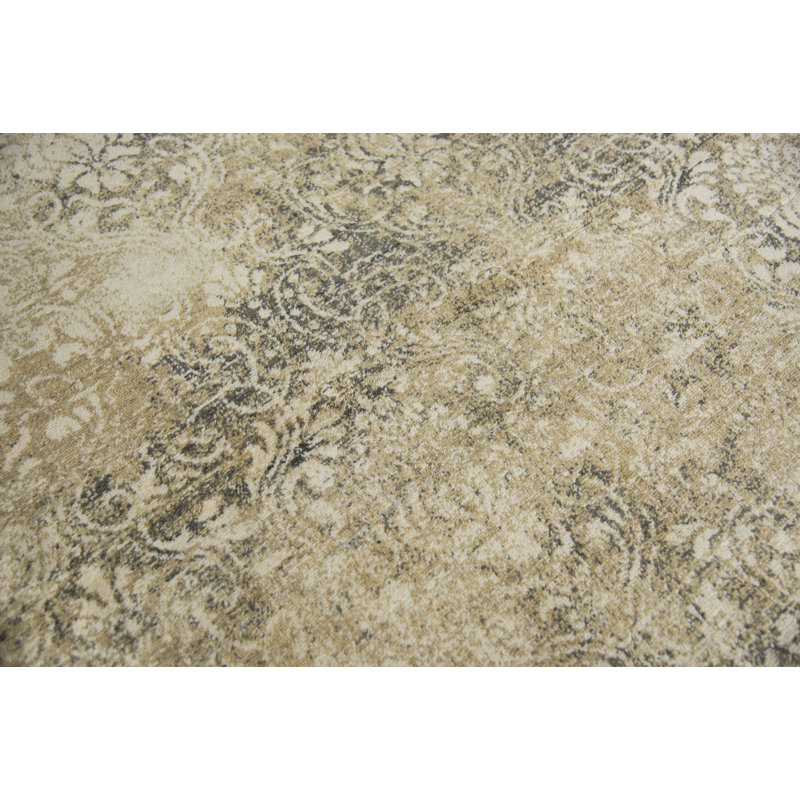 Tapis beige en laine Thora, Rectangle 3 pi x 5 pi