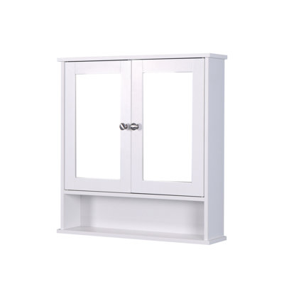 Space Saving Bathroom Mirror Cabinetry - & Elegant Look Shelf Cabinet Fashionable