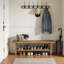 Solid Wood Storage Bench