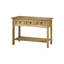 122 cm W Solid Wood Top Console Table